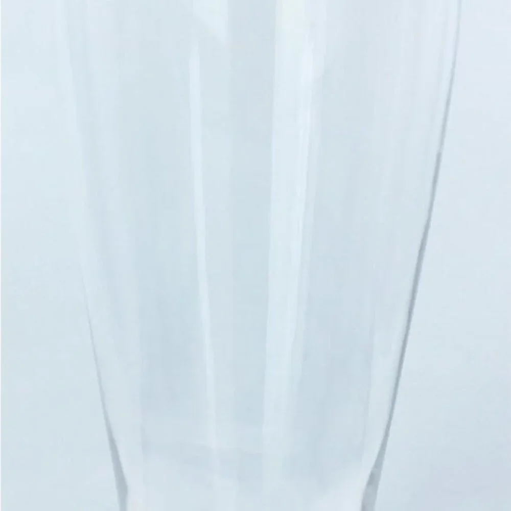 Tall Clear Glass Pilsner Beer Mug Weizen Heavy Weighted Base Footed Stemware